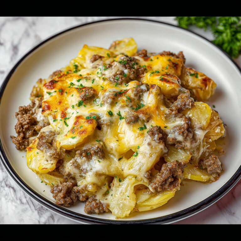 Hamburger Potato Casserole Recipe