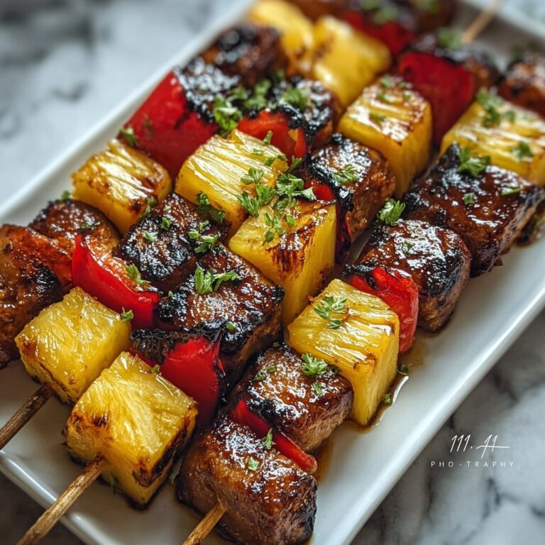 Juicy Pineapple Chicken Kabobs for Your Best BBQ Nights Recipe