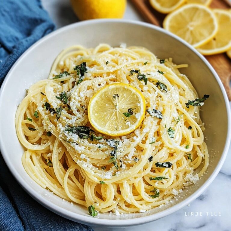 Irresistibly Zesty Lemon Pasta That’s Simply Amazing Recipe