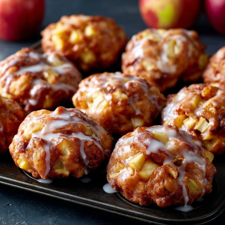 Warm Baked Apple Fritters Recipe