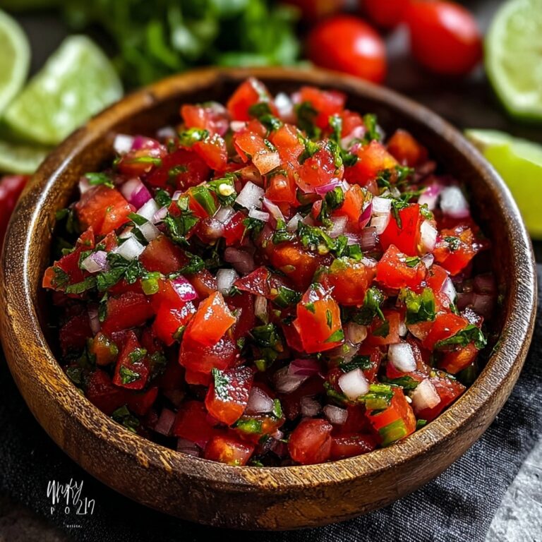 Fresh Pico de Gallo – The Best Zesty Salsa You’ll Love Recipe
