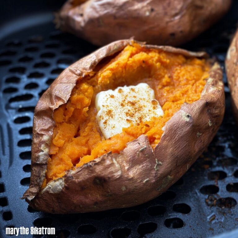 Air Fryer Baked Sweet Potato Recipe