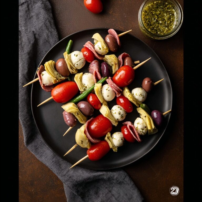 Antipasto Skewers Recipe