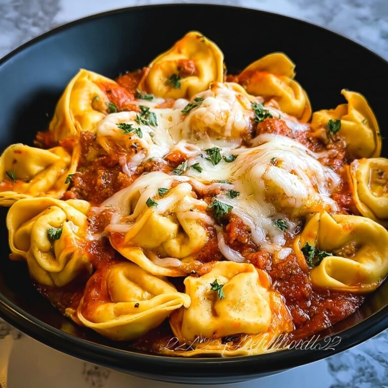 Crockpot Cheese Tortellini and Sausage Recipe