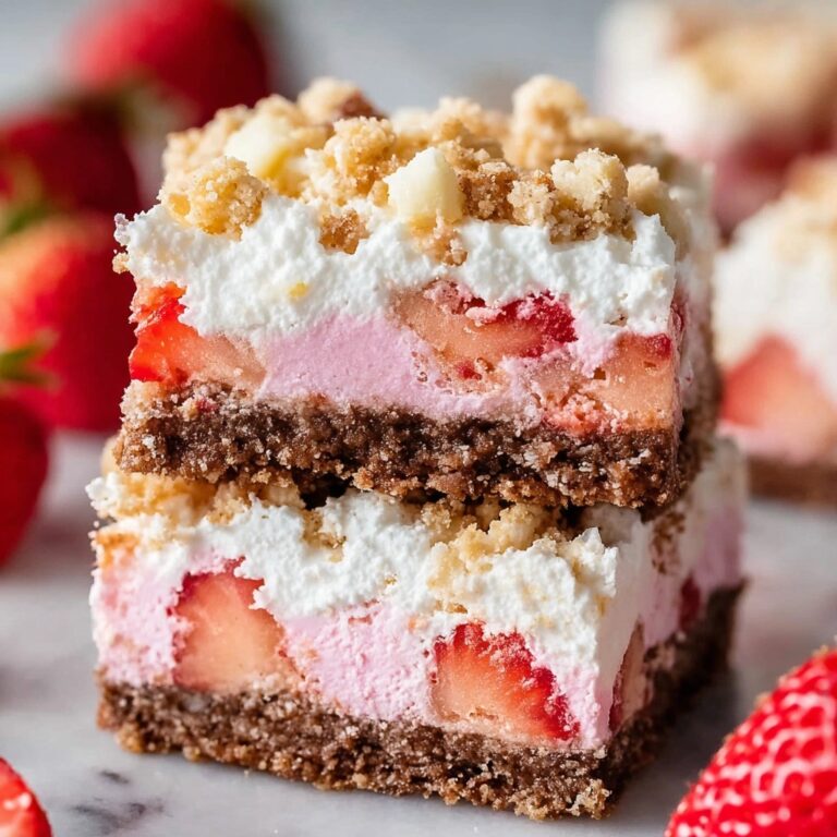 Strawberry Crunch Brownies Recipe