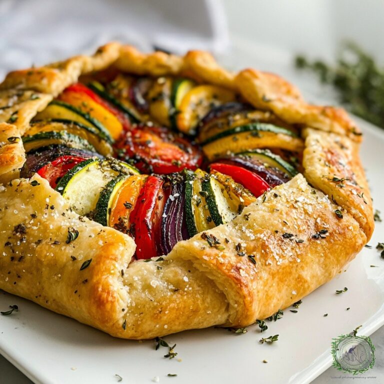 Mediterranean Vegetable Galette Recipe