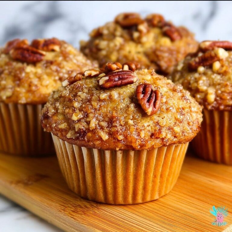 Pecan Pie Brown Sugar Muffins Recipe